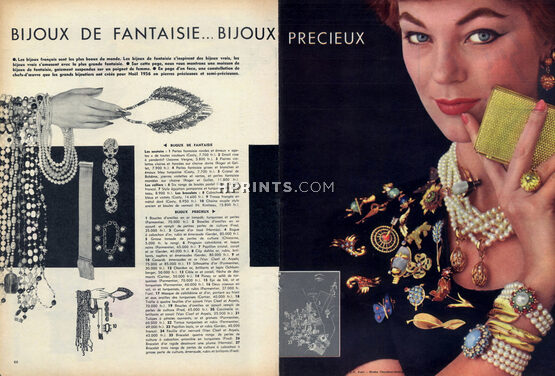 Schlumberger, Jean Parmentier, Hermès, Cartier, Van Cleef & Arpels, Gerder 1956 Pearls, Cigarette Case, Necklace, Clips...