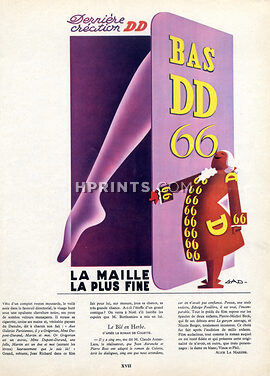 DD - Doré Doré (Stockings) 1953 L.Gadoud