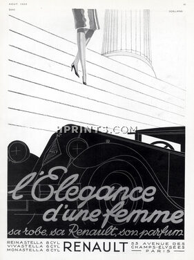 Renault (Cars) 1929 Elegant
