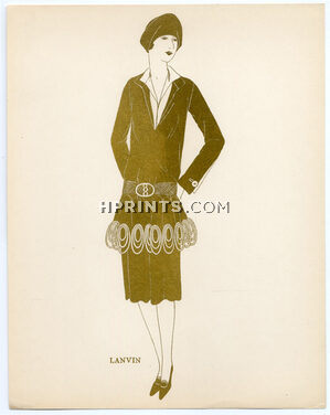 Montbrun 1924-25 Jeanne Lanvin, Gazette du Bon Ton