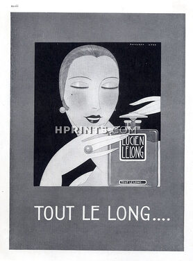 Lucien Lelong (Perfumes) 1926 Tout le Long.. Reynaldo Luza