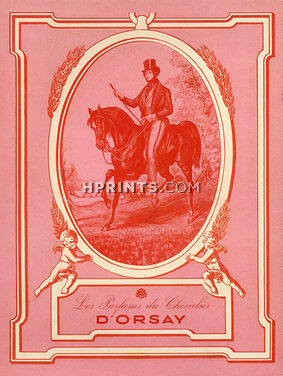 D'Orsay (Perfumes) 1943 Chevalier Horse