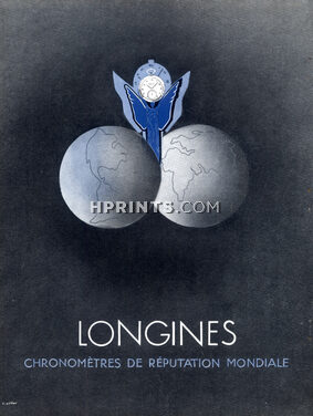 Longines (Watches) 1937 Chronomètres Vilter