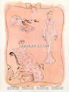 Schiaparelli, Bentivegna, Annek 1935 Karsavina (M.K.S), Nightgown