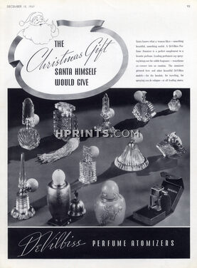 DeVilbiss 1937 Atomizers Models Art Deco Style