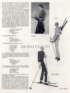 Hermès (Sportswear) 1930 Amy Linker, Leda, Skiing