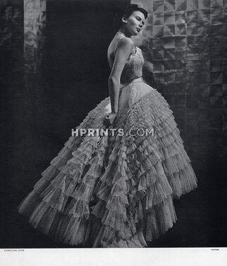 Christian Dior 1948 "Crinoline" Photo Pottier