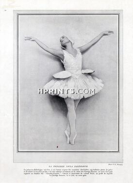 Princesse Toula Paleologue 1927 Russian Dancer