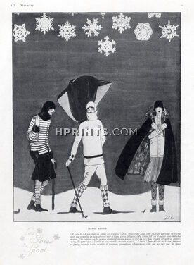 Jeanne Lanvin 1925 Lee Creelmann Erickson, Winter Sports Fashion