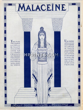 Malaceïne (Cosmetics) 1921 Maximilian Fischer