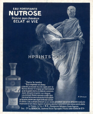 Nutrose (Hair Care) 1909 A. Ehrmann In the Grave