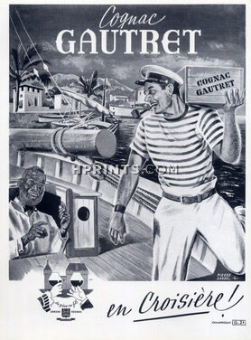 Gautret (Brandy) 1947 Jonzac, Cognac, Pierre Dardel