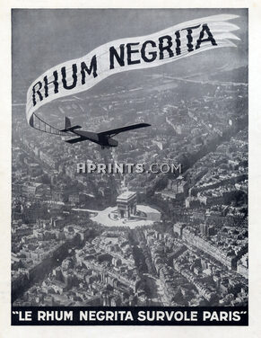 Negrita (Rhum) 1930 Arc De Triomphe