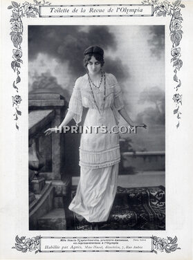 Maison Agnès - Madame Havet 1912 Stacia Napierkowska, Revue de L'Olympia