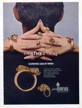 Trifari 1960 Animal-head & Bracelet Jewels