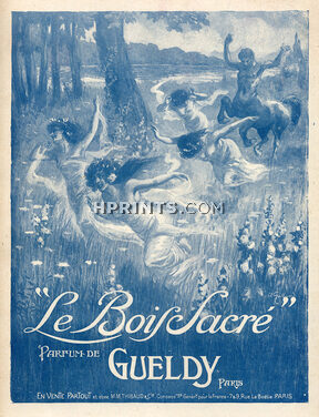 Gueldy (Perfumes) 1918 Le Bois Sacré, Centaur, Nymphes