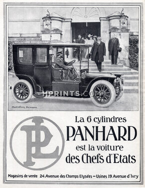 Panhard & Levassor (Cars) 1910 Ehrmann