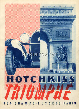 Hotchkiss (Cars) 1933 Arc De Triomphe