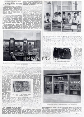 La Maroquinerie Moderne, 1929 - Yendis (Handbags) Store, Text by M. Ichac