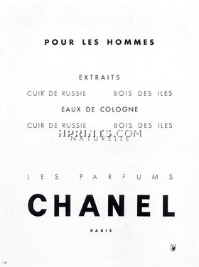 Chanel (Perfumes) 1946 Label, for Men