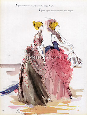 Maggy Rouff 1948 Paquin, Evening Gown, Tom Keogh