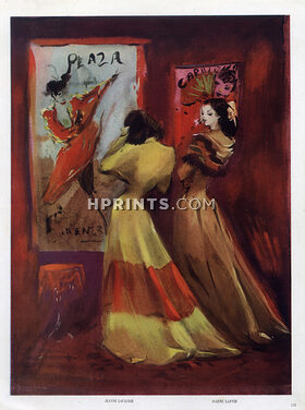 Jeanne Lafaurie 1947 Jeanne Lanvin, Lila de Nobili