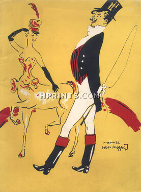 Maurice Van Moppès 1953 Amar Circus, Clown