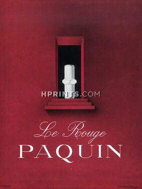 Paquin (Lipstick) 1948 Marcel Chassard