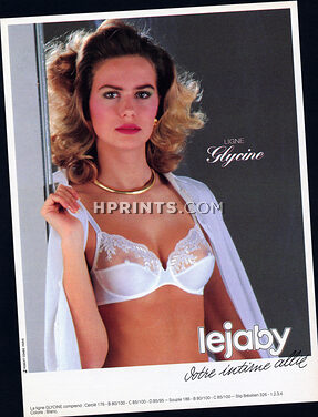 Lejaby (Lingerie) 1986 Ligne Glycine Bra
