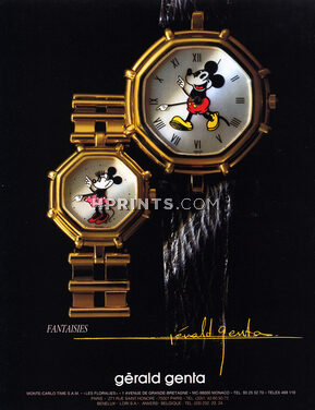 Gérald Genta (Watches) 1989 Fantaisies Mickey Mouse