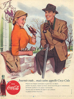Coca-Cola (Drinks) 1954 Wirts, hunting