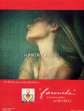 Nina Ricci (Perfumes) 1975 Farouche, Photo David Hamilton, Lalique