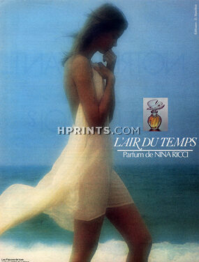 Nina Ricci (Perfumes) 1978 L'Air du Temps, Photo David Hamilton, Lalique