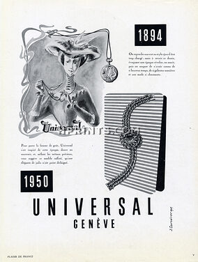 Universal (Watches) 1950 J. Courvoisier
