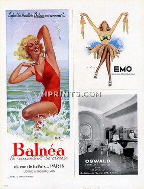 Balnéa (Swimwear) 1948 Charles Lemmel