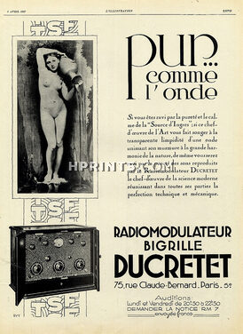 Ducretet 1927 Ingres