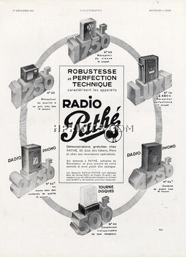 Radio-Pathé 1934 Phonograph