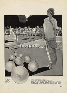 Primrose 1924 Tennis Woman