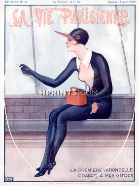 Georges Léonnec 1927 First Swallow, Topless