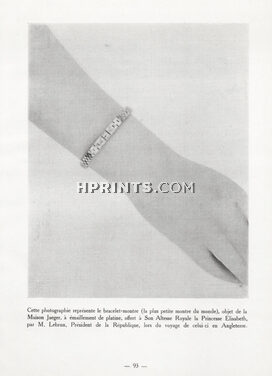 Jaeger-leCoultre (Watches) 1950 Bracelet-Montre, The Smallest Watch of the World