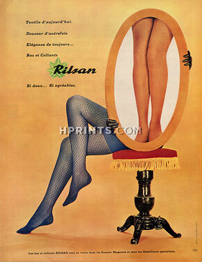 Rilsan (Stockings) 1961 Tights Hosiery