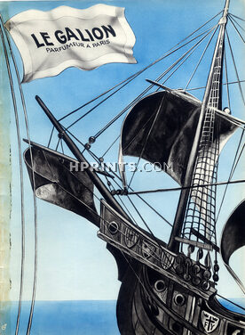 Le Galion (Perfumes) 1945 Ship