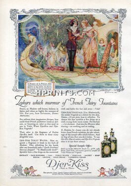 Djer-Kiss (Cosmetics) 1921 Willy Pogany, L'Aventure de la Princesse Amie