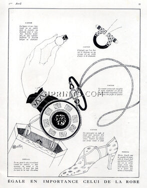Cartier (Jewels) 1926 Shoes Perugia, Handbag Kendall