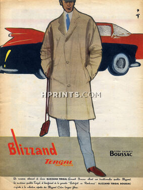 Blizzand (Men's Clothing) 1959 René Gruau