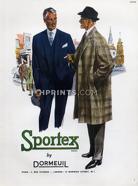 Dormeuil Frères (Fabric) 1963 Sportex, Men's Clothing