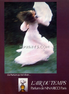 Nina Ricci (Perfumes) 1974 L'Air du Temps, Photo David Hamilton