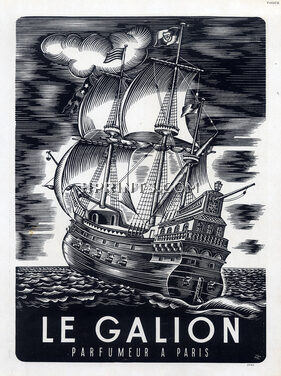 Le Galion (Perfumes) 1946 Louis Ferrand