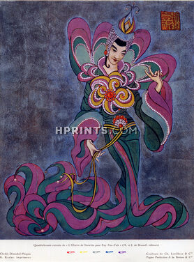 Stowitts for Fay-yen-Fah 1927 Chinese Theatre Costume