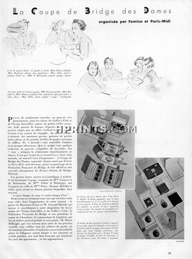 La Coupe de Bridge des Dames 1935 Cartier, Van Cleef & Arpels